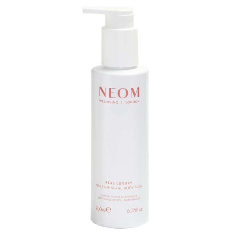 Neom Wellbeing London Scent To De-Stress Real Luxury Multi-Mineral Body Milk 200ml