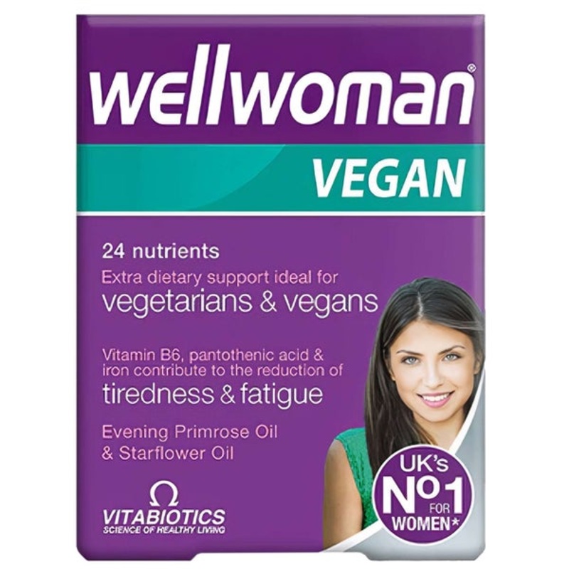 Vitabiotics Wellwoman Vegan Tablets x 60