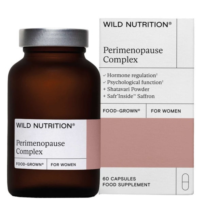 Wild Nutrition Supplements Food-Grown Perimenopause Complex Capsules x 60