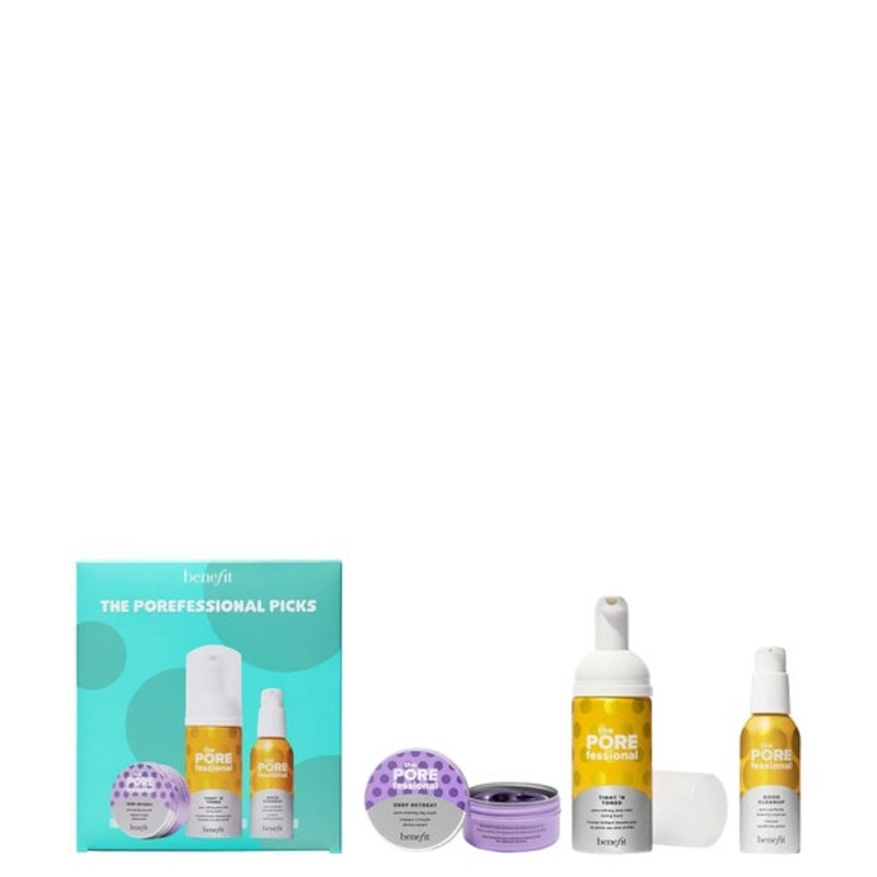 benefit Gifts & Sets The POREfessional Picks Cleanser, Toner & Clay Face Mask Skincare Gift Set (Worth 50.91)
