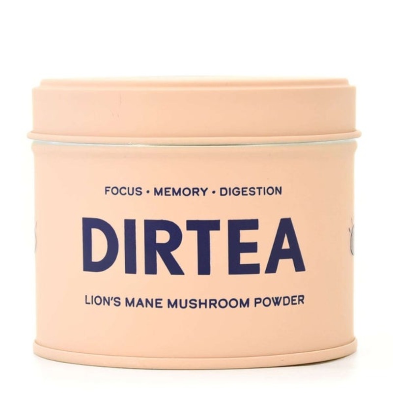 Dirtea Pure Powders Focus: Lion’s Mane Mushroom Extract Powder 60g