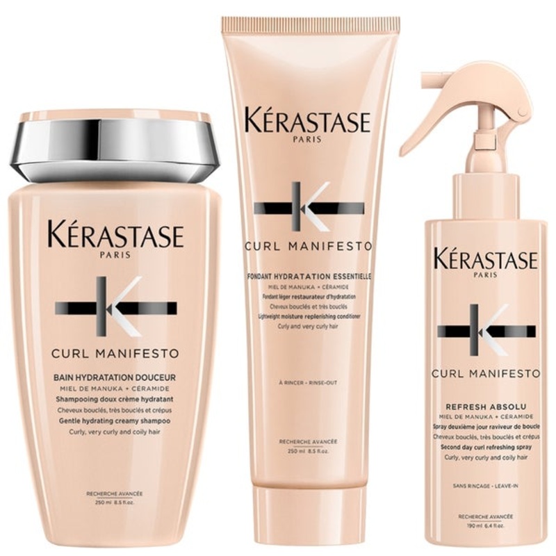Krastase Bundles Trio: Curl Manifesto Curly Hair Heroes