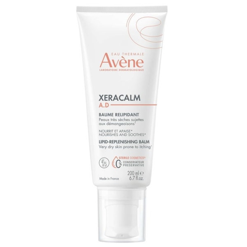 Avne Body XeraCalm A.D: Lipid-Replenishing Balm Moisturiser for Dry, Itchy Skin 200ml