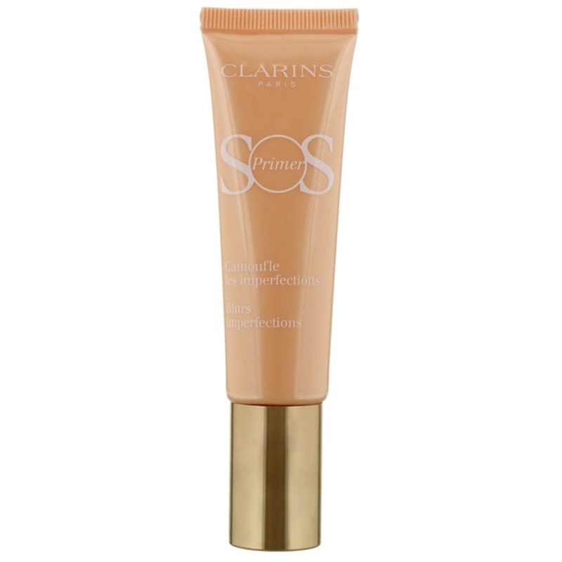 Clarins SOS Primer 02 Peach: Blurs Imperfections 30ml / 1 oz.