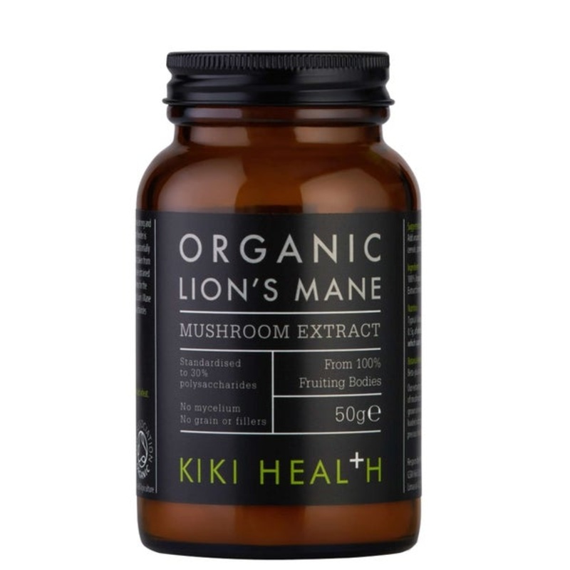 KIKI Health Immune Health Lion’s Mane Mushroom Extract Powder 50g