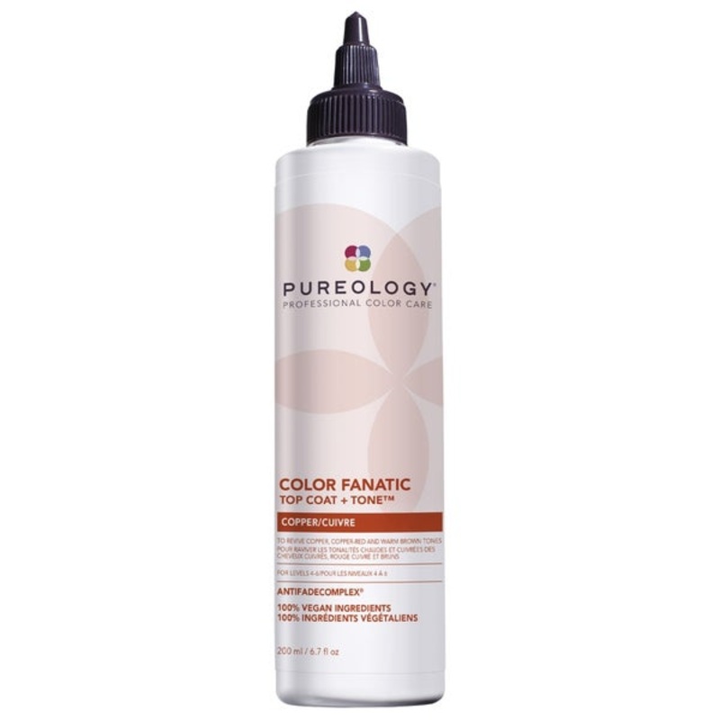 Pureology Color Fanatic Top Coat + Tone Glaze Copper 200ml