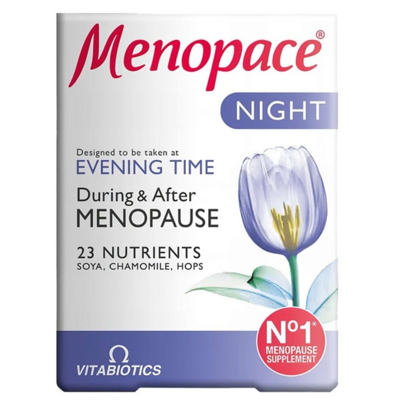 Vitabiotics Menopace Night Tablets x 30