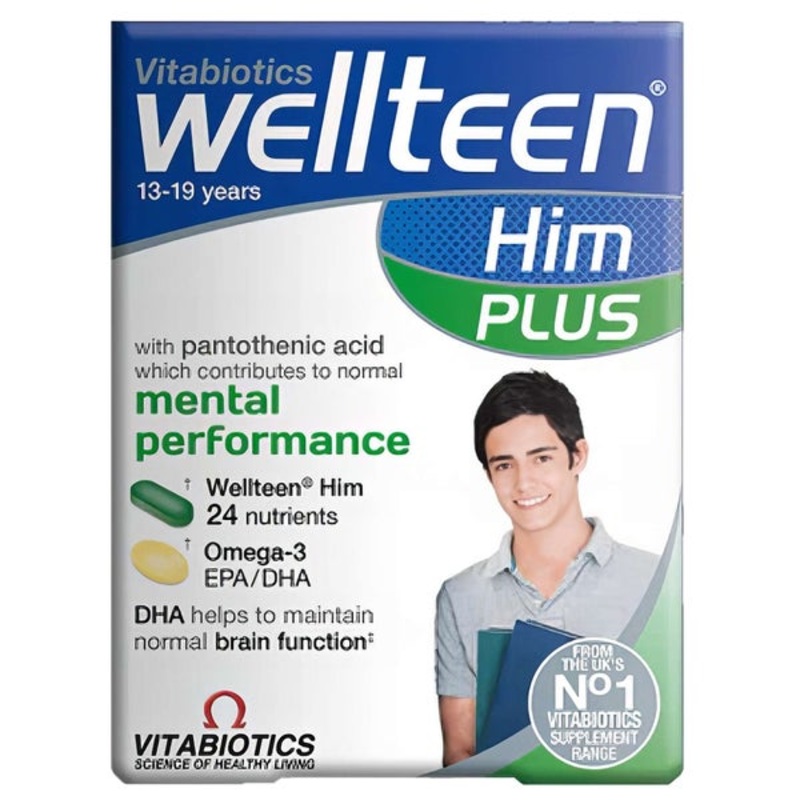 Vitabiotics Wellteen Him Plus x 56 Tablets
