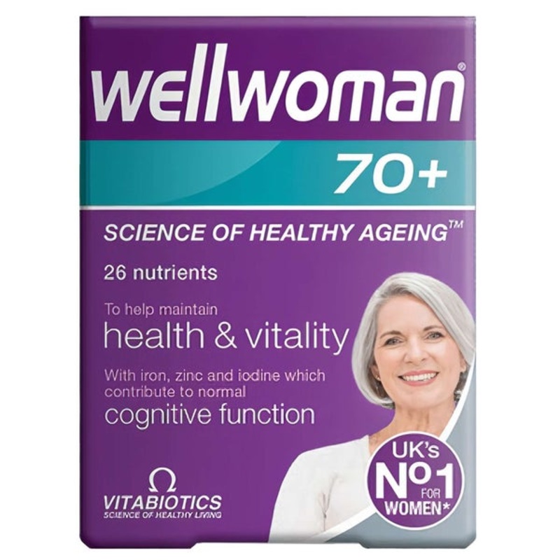 Vitabiotics Wellwoman 70+ x 30 Tablets