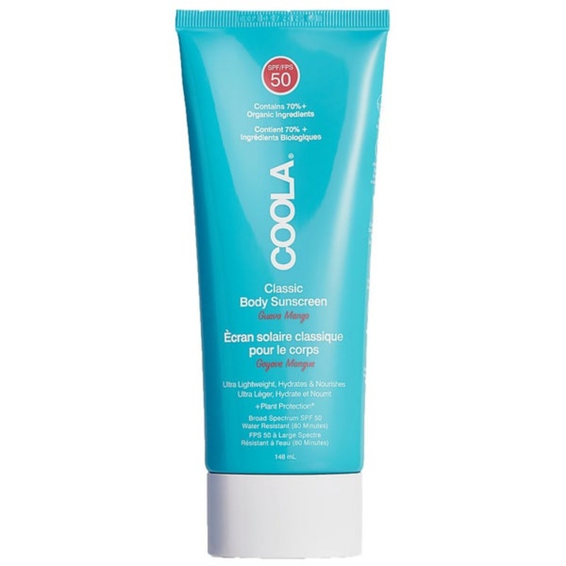 Coola Body Care Classic Body Sunscreen Lotion SPF50 Guava Mango 148ml