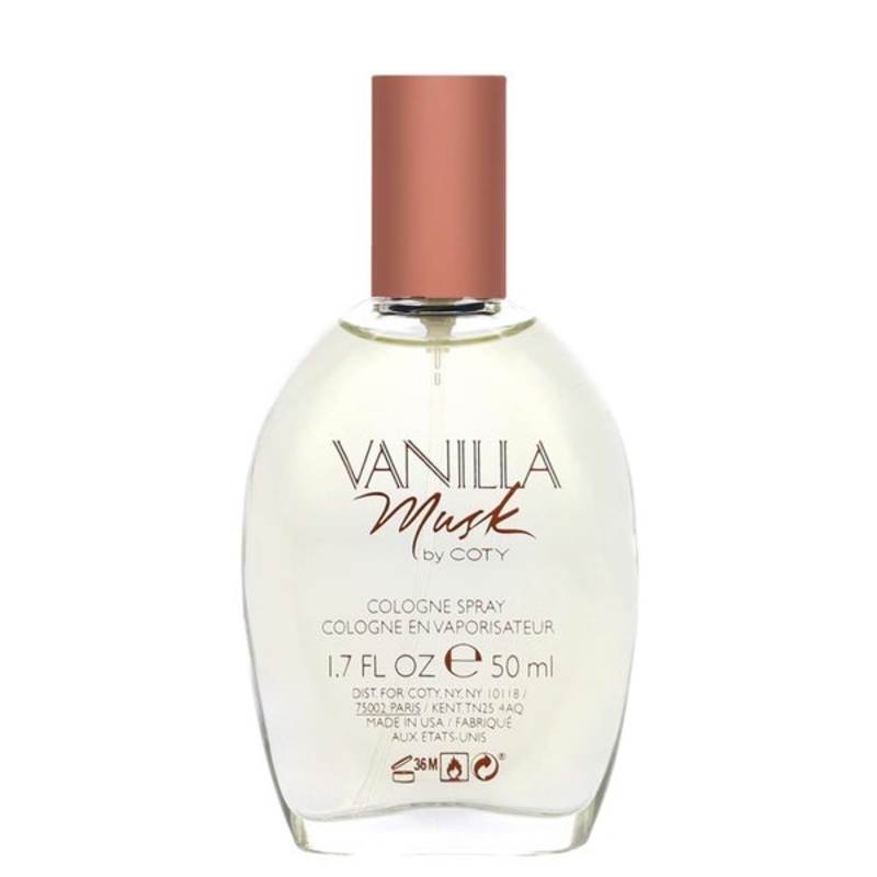 Coty Vanilla Musk Cologne Spray 50ml