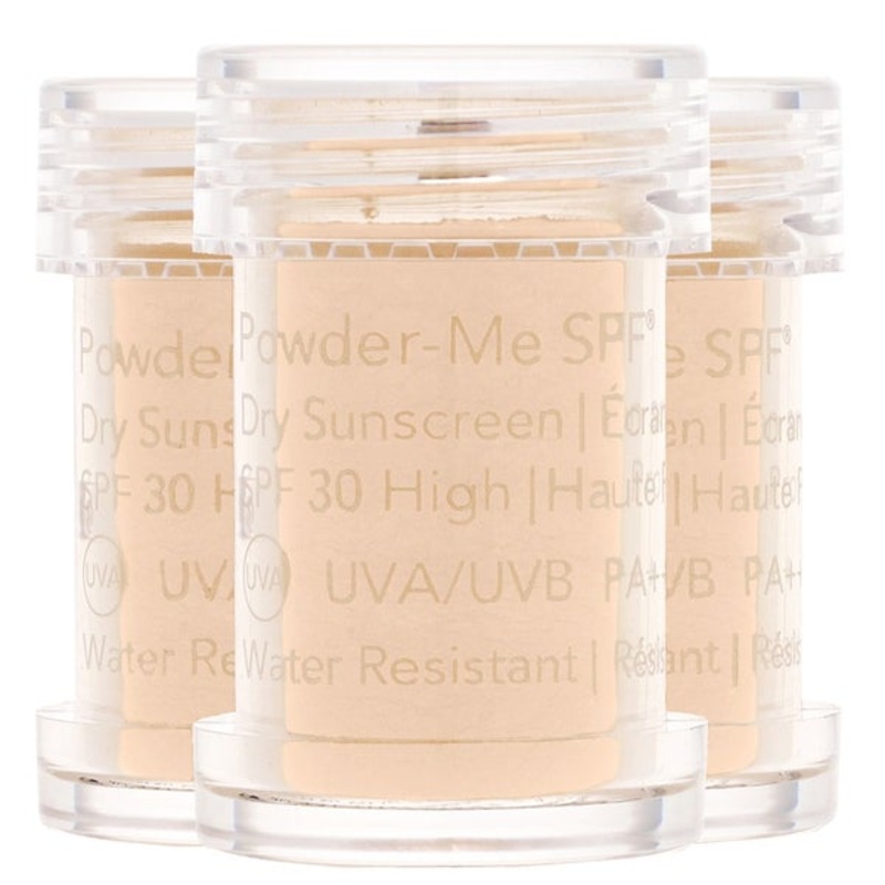 Jane Iredale Powder-Me SPF 30 Dry Sunscreen Refill Nude 3 Pack
