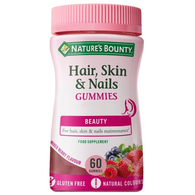 Nature’s Bounty Gummies Hair, Skin & Nails Gummies x 60