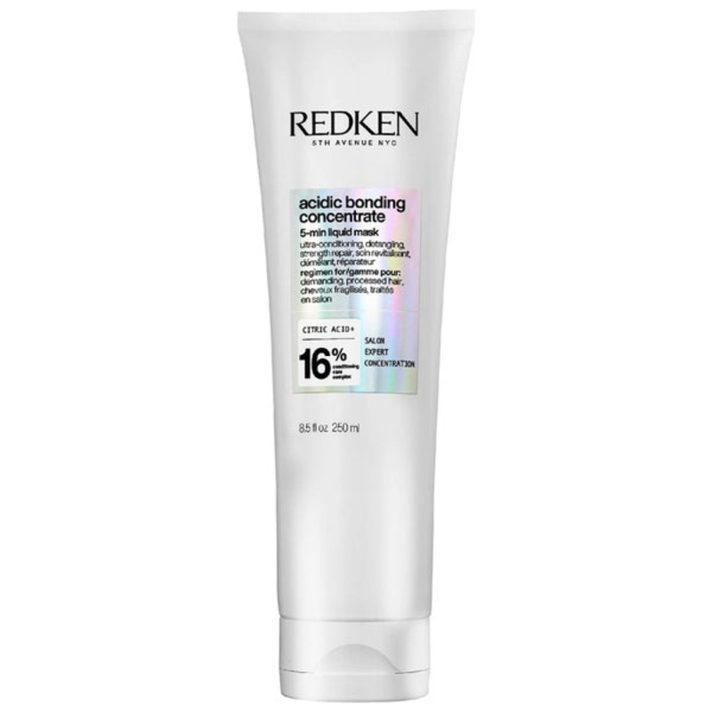 Redken Acidic Bonding Concentrate 5-Minute Liquid Hair Mask, Bond Repair and Hydration 250ml