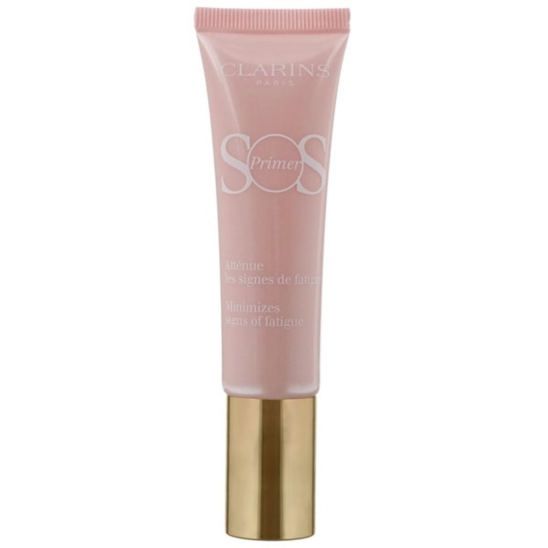 Clarins SOS Primer 01 Rose: Minimises Signs Of Fatigue 30ml / 1 oz.