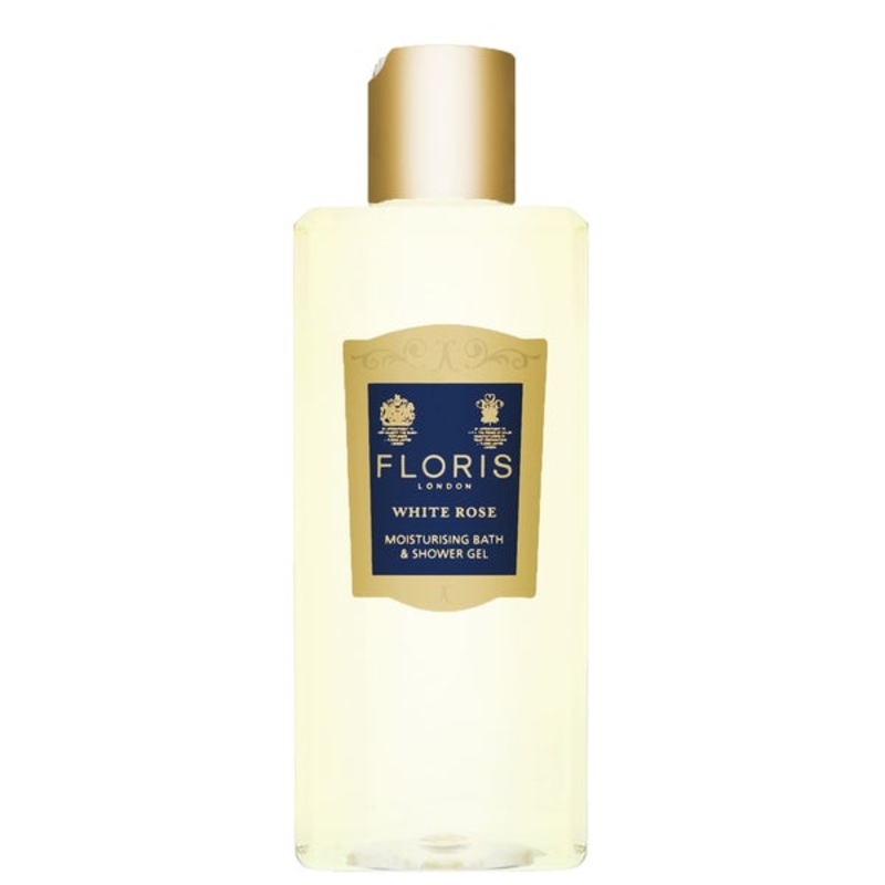 Floris London White Rose Moisturising Bath & Shower Gel 250ml